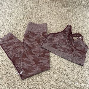 Gymshark camo set size xl